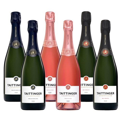 Mixed Case of The Taittinger Collection (6x75cl)